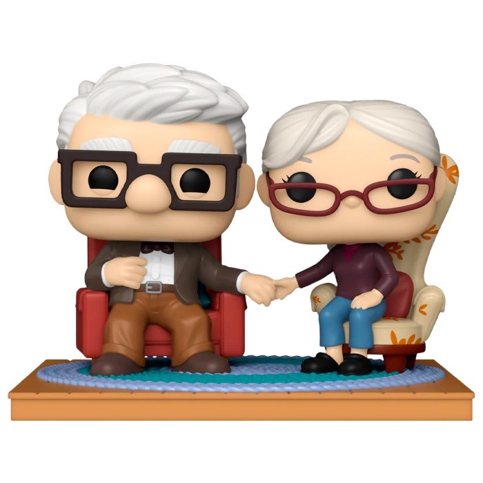 Funko Pop! Disney Th100 Up (1396) Ellie & Carl Vinyl Figure 9Cm Special Edition