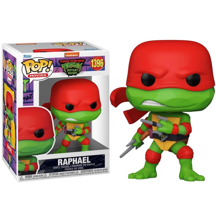 Funko Pop! Movies: Tmnt Teenage Mutant Ninja Turtles Raffaello (1396) Tartarughe