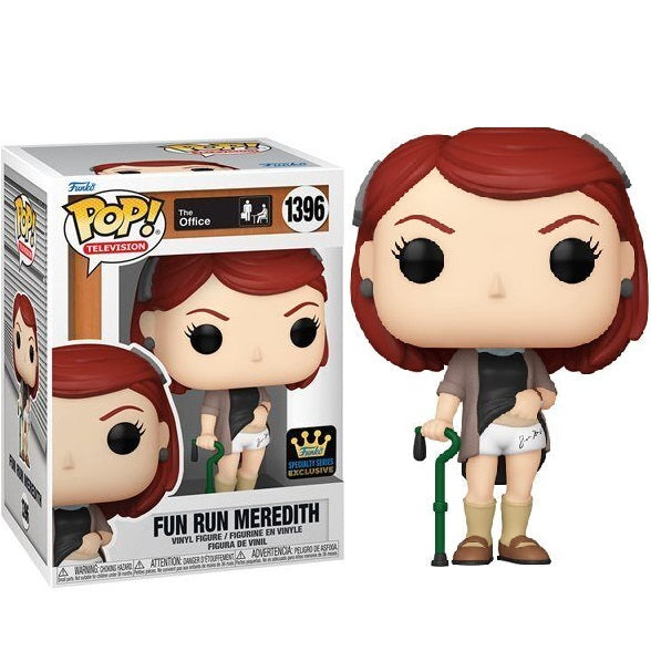 Funko Pop ! Tv The Office S8 (1396) Fun Run Meredith Specialty Series Exclusive