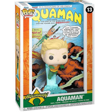 Funko Pop ! Comic Cover Dc - (13) Aquaman Vinyl Figure 9Cm Supereroe Nuovo