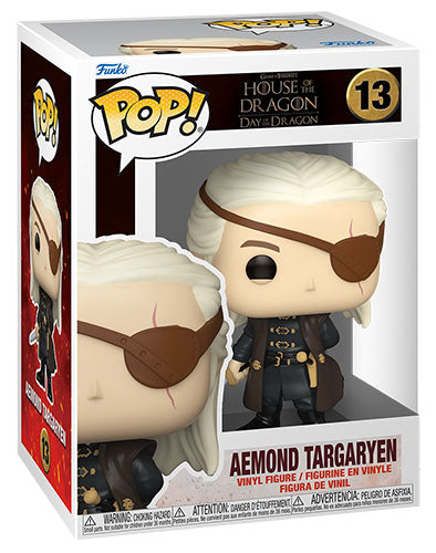 Funko Pop ! Game Of Thrones House Of The Dragon 2 - (13) Aemond Targaryen Figure