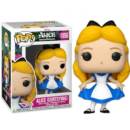 Funko Pop ! Disney Alice In Wonderland 70Th: Alice Curtsying (1058) Vinyl Figure