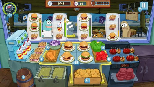 Spongebob Krusty Cook-Off Nintendo Switch "Limited Edition" Gioco Completo Eu It