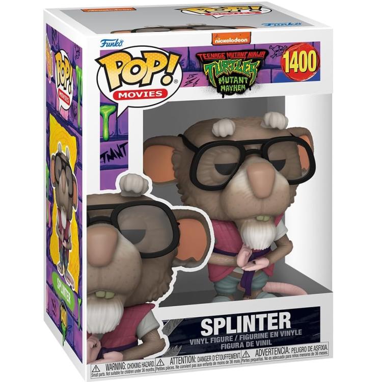 Funko Pop! Movies: Tmnt Teenage Mutant Ninja Turtles Splinter (1400) Tartarughe