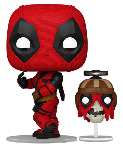 Funko Pop ! Marvel Studios - Deadpool & Wolverine (1400) Deadpool W/Headpool