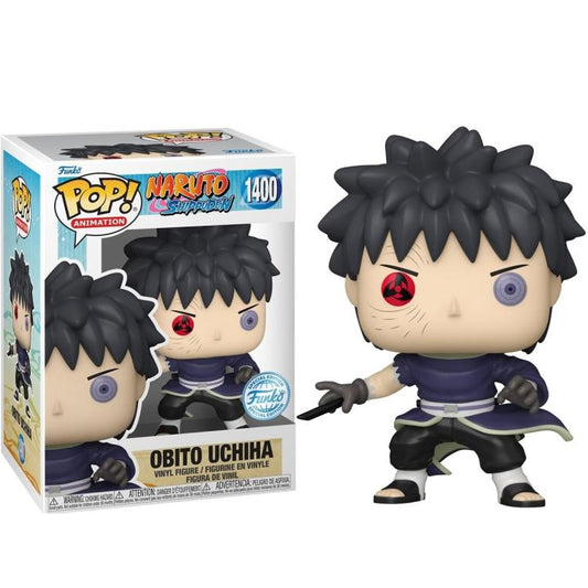 Funko Pop ! Animation - Naruto Shippuden (1400) Obito Uchiha (Unmasked) Special