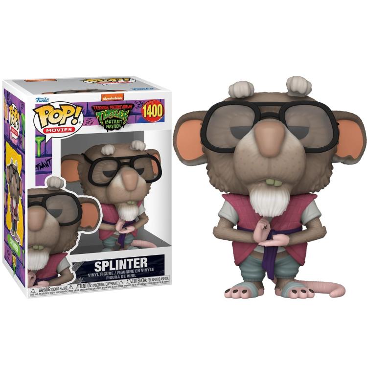 Funko Pop! Movies: Tmnt Teenage Mutant Ninja Turtles Splinter (1400) Tartarughe