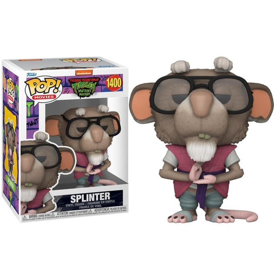 Funko Pop! Movies: Tmnt Teenage Mutant Ninja Turtles Splinter (1400) Tartarughe