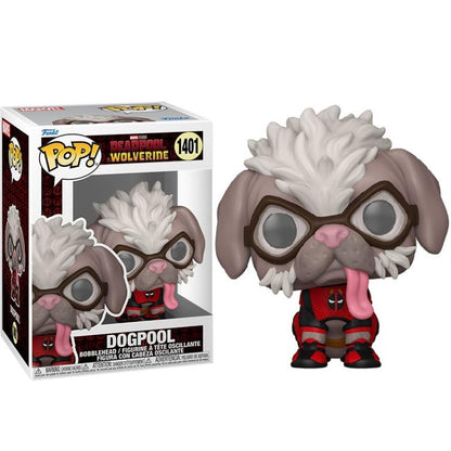 Funko Pop ! Marvel Studios - Deadpool & Wolverine (1401) Dogpool Figure 9Cm