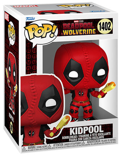 Funko Pop ! Marvel Studios - Deadpool & Wolverine (1402) Kidpool Figure 9Cm