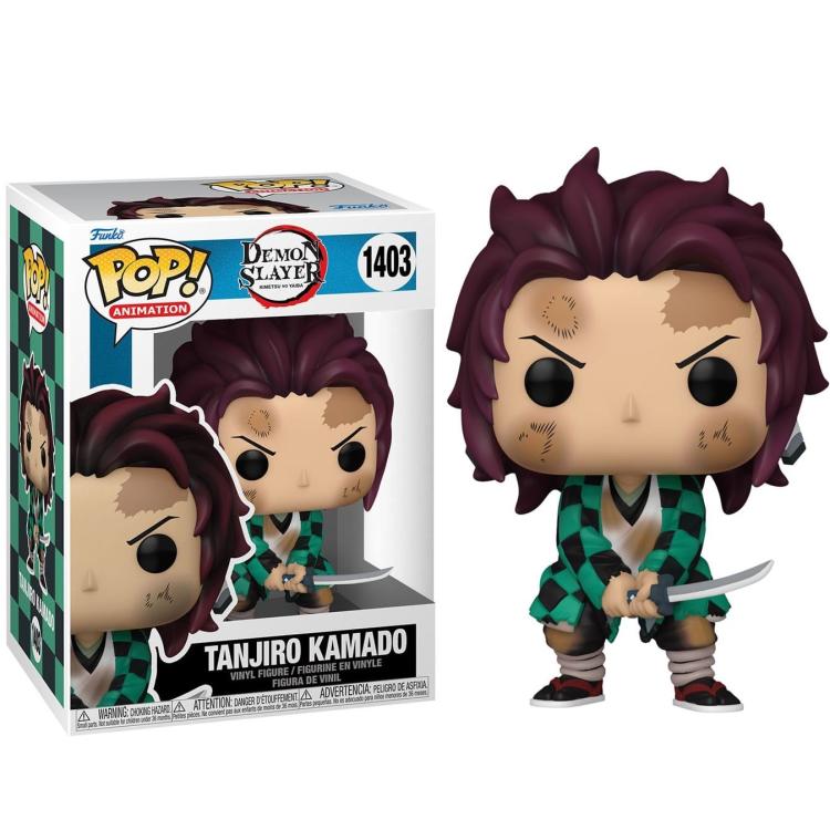 Funko Pop ! Animation Demon Slayer - (1403) Tanjiro Kamado (Training) Figure 9Cm
