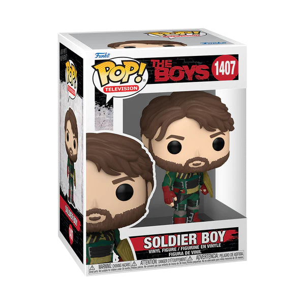 Funko Pop ! Television - The Boys (1407) Soldier Boy Vinyl Figure 9Cm