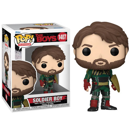 Funko Pop ! Television - The Boys (1407) Soldier Boy Vinyl Figure 9Cm