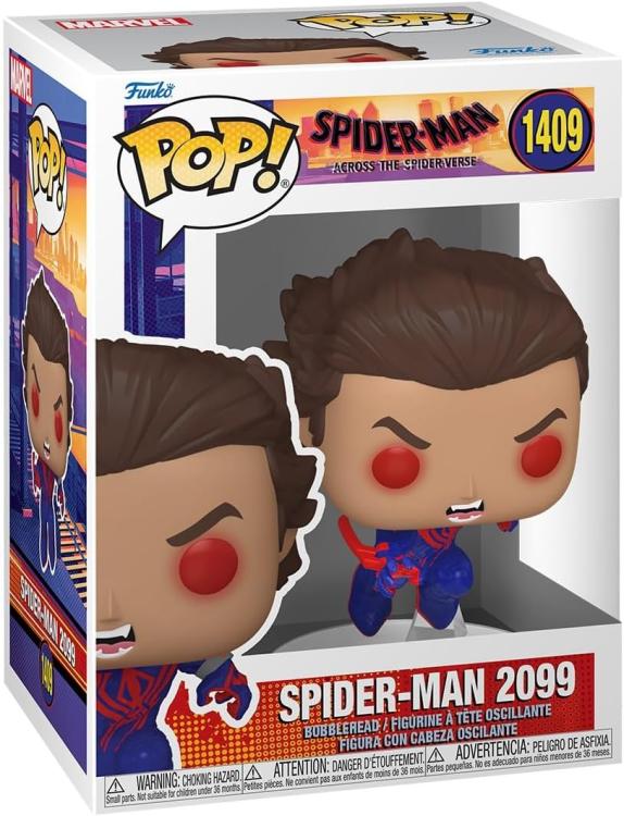 Funko Pop ! Marvel Spider-Man The Spider-Verse (1409) Spider-Man 2099 Special