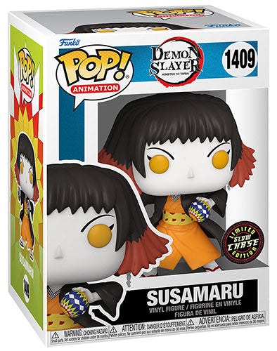 Funko Pop ! Animation Demon Slayer - (1409) Susamaru Chase Figure 9Cm Vinyl
