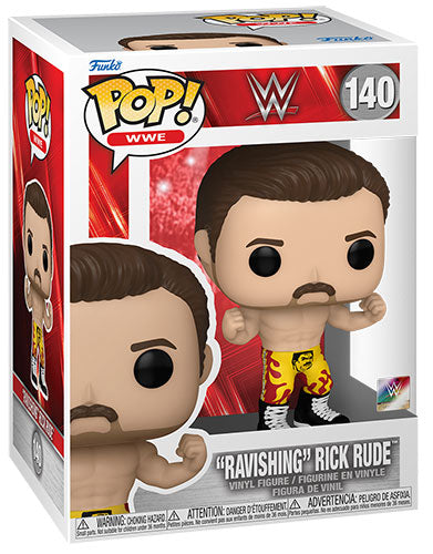 Funko Pop ! Wwe - (140) Ravisging Rick Rude Wrestling Vinyl Figure 9Cm
