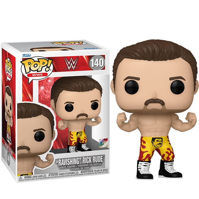 Funko Pop ! Wwe - (140) Ravisging Rick Rude Wrestling Vinyl Figure 9Cm