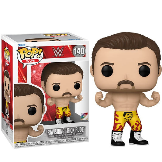 Funko Pop ! Wwe - (140) Ravisging Rick Rude Wrestling Vinyl Figure 9Cm