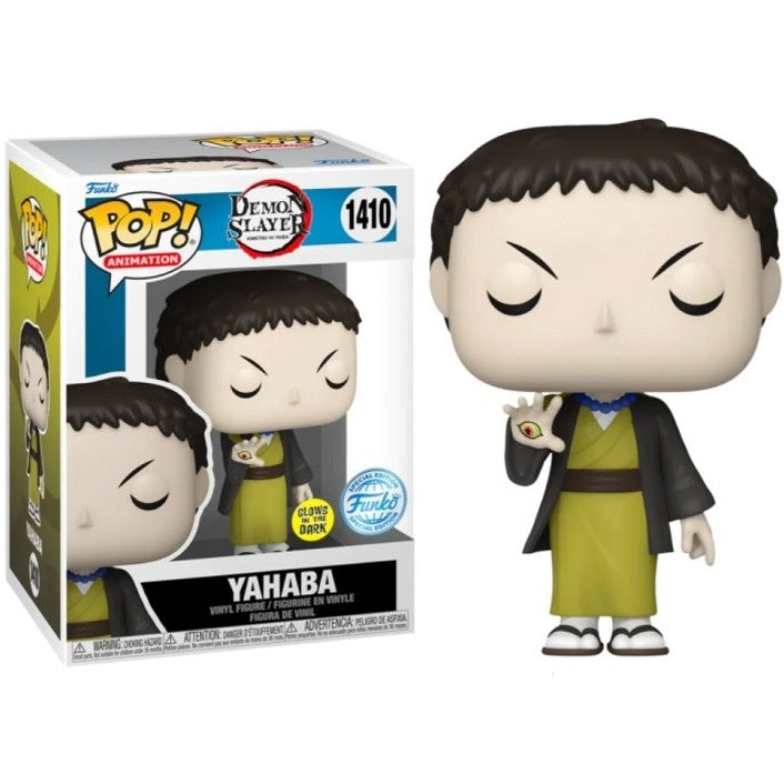 Funko Pop ! Animation Demon Slayer (1410) Yahaba  Special Edition G.I.T.D Figure