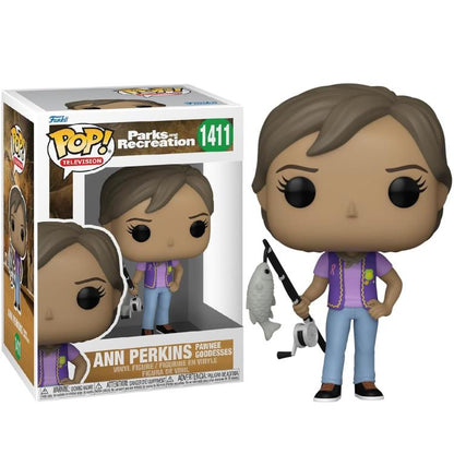Funko Pop ! Television Parks And Recreation (1411) Ann Perkins Vinyl Figure 9Cm