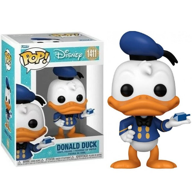 Funko Pop ! Disney Holiday - (1411) Donald Duck (Paperino) Vinyl Figure 9Cm