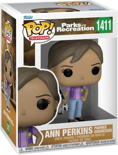 Funko Pop ! Television Parks And Recreation (1411) Ann Perkins Vinyl Figure 9Cm