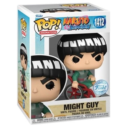 Funko Pop ! Animation Naruto Shippuden - (1412) Might Guy W / Wheelchair Special