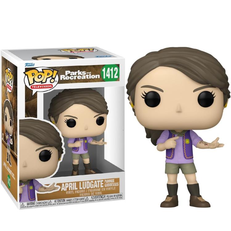 Funko Pop ! Television Parks And Recreation (1412) April Ludgate Vinyl Figure