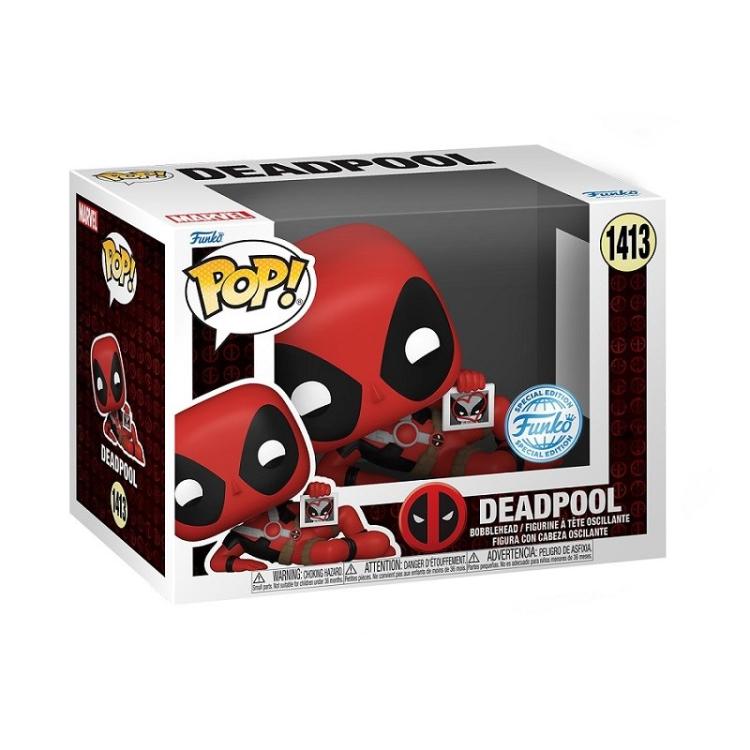 Funko Pop ! Marvel Deadpool (1413) Deadpool Hearts Wolverine Special Edition