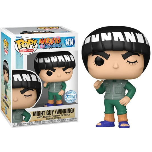 Funko Pop! Animation Naruto Shippuden (1414) Might Guy (Winking) Special Edition