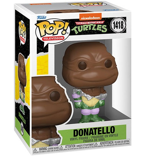 Funko Pop Television Tmnt Ninja Turtles (1418) Donatello Chocolate Tartarughe