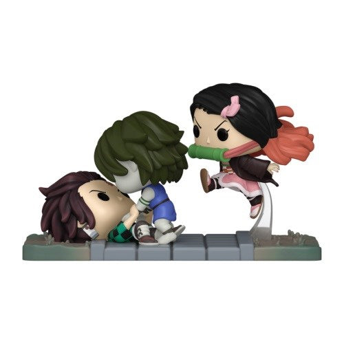 Funko Pop ! Animation Demon Slayer - (1419) Tanjiro & Nezuko Vs. Temple Demon