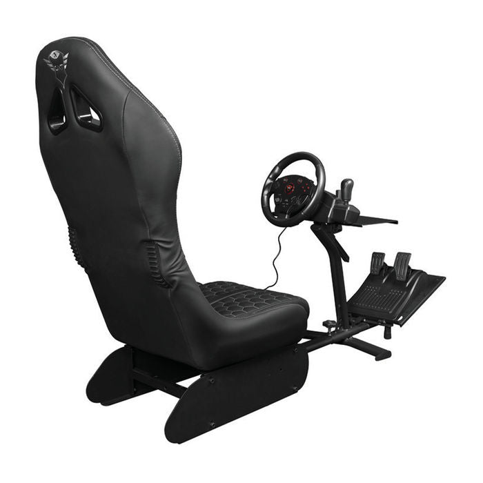 Racing Gaming Gxt1155 Rally Simulatore Universale Pc Ps4 Xbox Ps5 Imbottita Nero