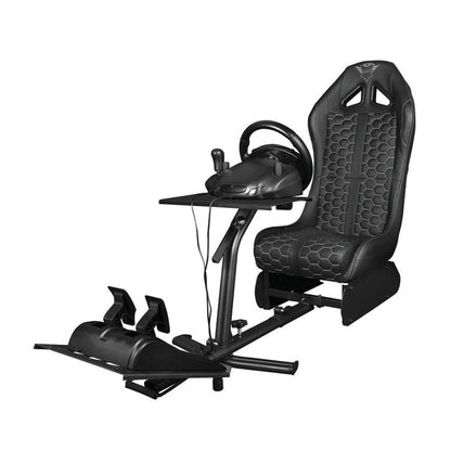 Racing Gaming Gxt1155 Rally Simulatore Universale Pc Ps4 Xbox Ps5 Imbottita Nero