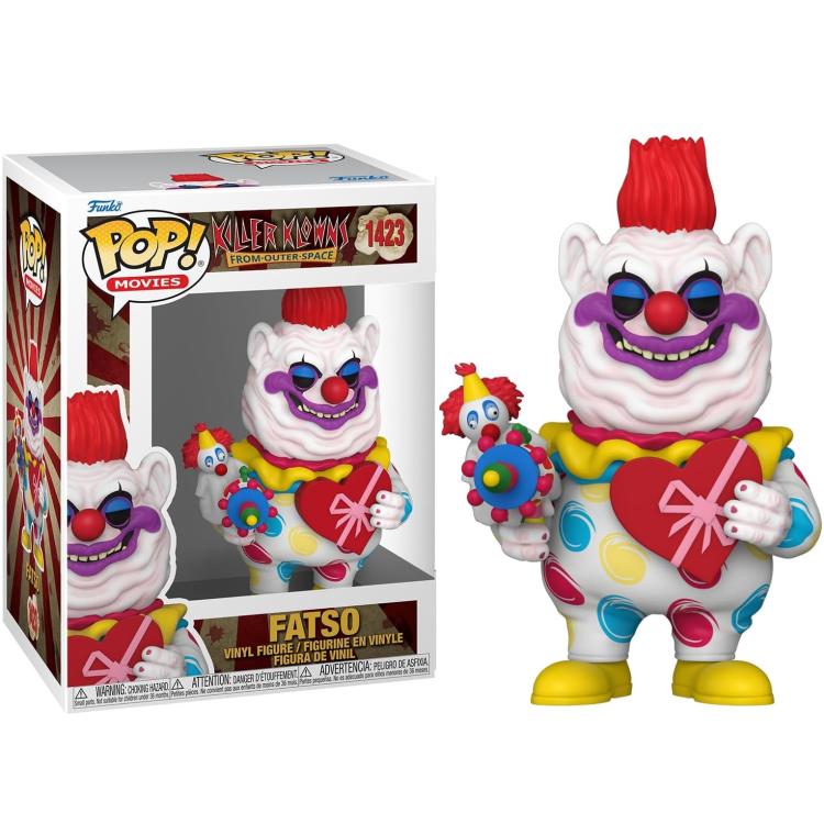 Funko Pop ! Movies Killer Klowns (1423) Fatso Vinyl Figure 9Cm Statua Collezione