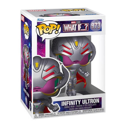 Funko Pop ! Marvel  What If...? - (973) Infinity Ultron Vinyl Figure 9Cm