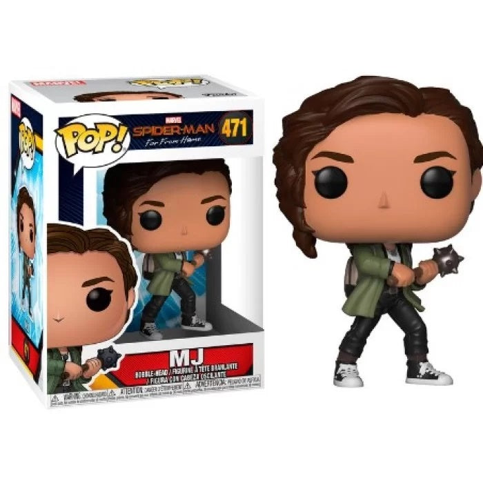 Funko Pop ! Marvel Spider Man Far From Home (471) Mj Vinyl Figure 9Cm Statua
