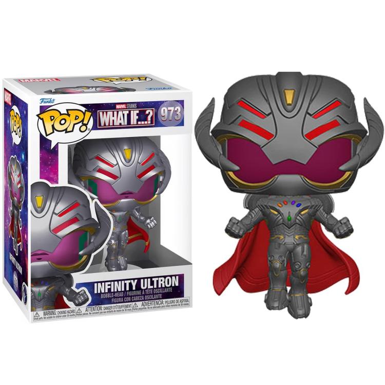 Funko Pop ! Marvel  What If...? - (973) Infinity Ultron Vinyl Figure 9Cm