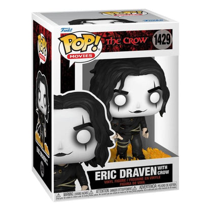 Funko Pop ! Movies The Crow - (1429) Eric Draven W/ Crow Figure 9Cm "Il Corvo"