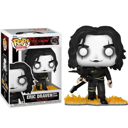 Funko Pop ! Movies The Crow - (1429) Eric Draven W/ Crow Figure 9Cm "Il Corvo"