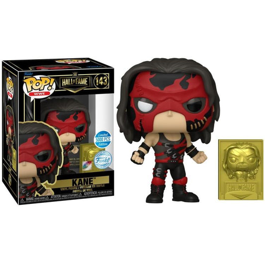 Funko Pop ! Wwe - Hall Of Fame (143) Kane - Limited Edition - Vinyl Figure 9Cm