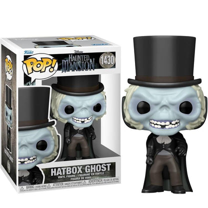 Funko Pop ! Disney Haunted Mansion (1430) Hatbox Ghost Vinyl Figure 9Cm