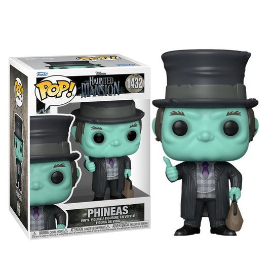 Funko Pop ! Disney Haunted Mansion - (1432) Phineas Vinyl Figure 9Cm