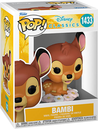 Funko Pop ! Disney Classic Bambi -(1433) Bambi Vinyl Figure 9Cm Bambi Cerbiatto