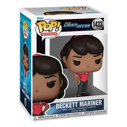 Funko Pop ! Television Star Trek Lower Decks (1433) Beckett Vinyl Figure 9Cm