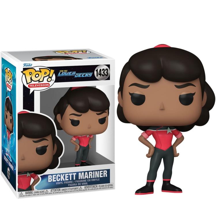 Funko Pop ! Television Star Trek Lower Decks (1433) Beckett Vinyl Figure 9Cm
