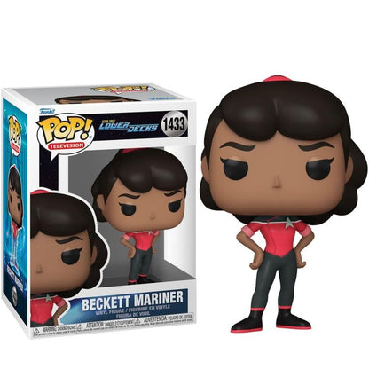 Funko Pop ! Television Star Trek Lower Decks (1433) Beckett Vinyl Figure 9Cm