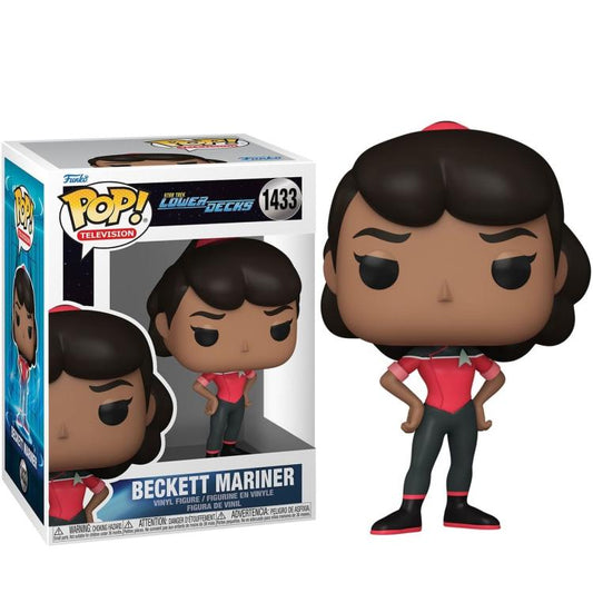 Funko Pop ! Television Star Trek Lower Decks (1433) Beckett Vinyl Figure 9Cm