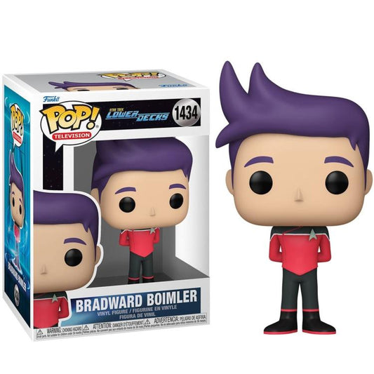 Funko Pop ! Television Star Trek Lower Decks (1434) Bradward Vinyl Figure 9Cm