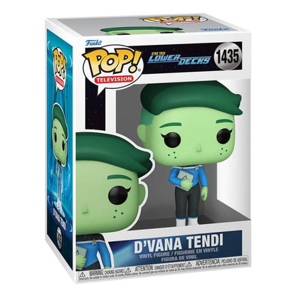 Funko Pop ! Television Star Trek Lower Decks - (1435) D'Vana Tendi Figure 9Cm